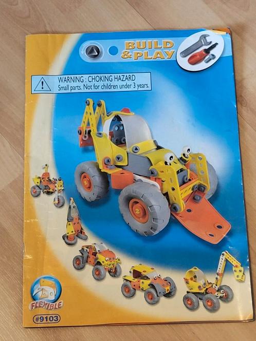 Meccano flexible engins de chantier - jeu enfant, Enfants & Bébés, Jouets | Blocs de construction, Utilisé, Autres marques, Enlèvement