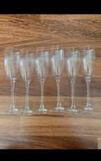 Champagneglazen 6 stuks Laurent Perrier, Verzamelen, Ophalen of Verzenden, Nieuw, Overige typen