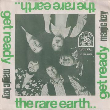 Rare Earth – Get ready / Magic Key – Single, Enlèvement ou Envoi, Single, Utilisé, Pop
