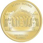 National Tokens Bruxelles La Bourse, Enlèvement ou Envoi, Belgique, Or