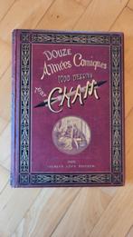 Cham - Douze années comiques, livre ancien, Antiek en Kunst, Antiek | Boeken en Manuscripten