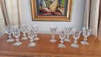 Verres à vin « Metternich » en cristal VAL SAINT LAMBERT, Enlèvement