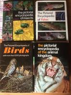 4 boeken The pictorial encyclopedia, Boeken, Natuur, Zo goed als nieuw, Verzenden