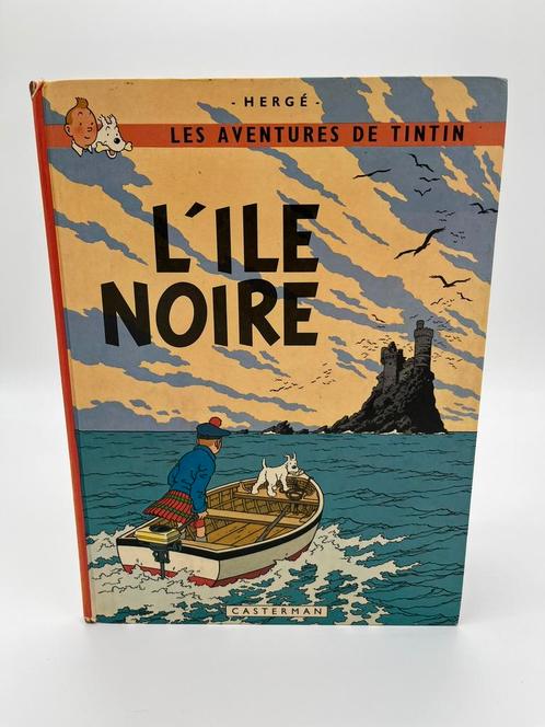 Tintin L’ile noire B42 1975 - Hergé Casterman Bon état, Livres, BD, Utilisé, Une BD