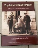Zeg dat we het niet vergeten - Het verhaal van de Holocaust, Livres, Guerre & Militaire, Enlèvement ou Envoi