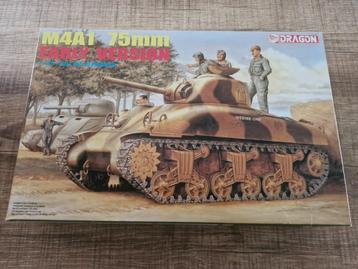 Dragon M4A1 75mm Sherman Early Version 1/35 beschikbaar voor biedingen
