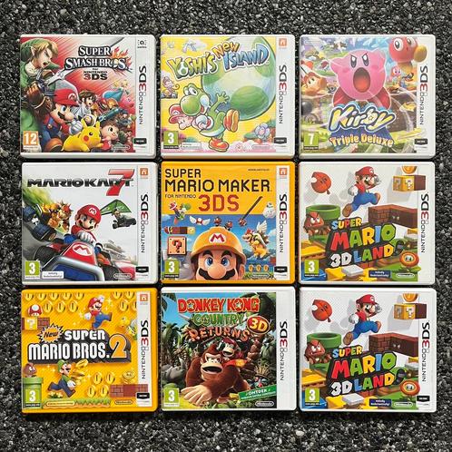 9 Nintendo 2DS/3DS Spelletjes, Games en Spelcomputers, Games | Nintendo 2DS en 3DS, Zo goed als nieuw, Ophalen of Verzenden