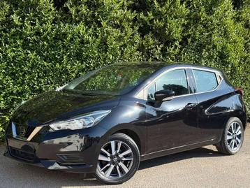 Nissan Micra 1.0i+NAVI+CAMERA+AIRCO+CARNET+JANTES+EURO 6B beschikbaar voor biedingen