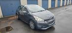 Peugeot 208 automaat/airco/cruise 1.4 diesel, Auto's, Euro 5, Stof, Zwart, 4 cilinders