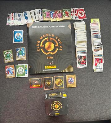 Panini club world cup 25 Full set stickers met leeg album beschikbaar voor biedingen