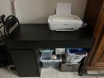 Bureau IKEA brun noir, Maison & Meubles, Enlèvement, Utilisé, Bureau