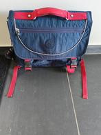 Kipling Schooltas blauw-rood, Ophalen, Zo goed als nieuw, Blauw