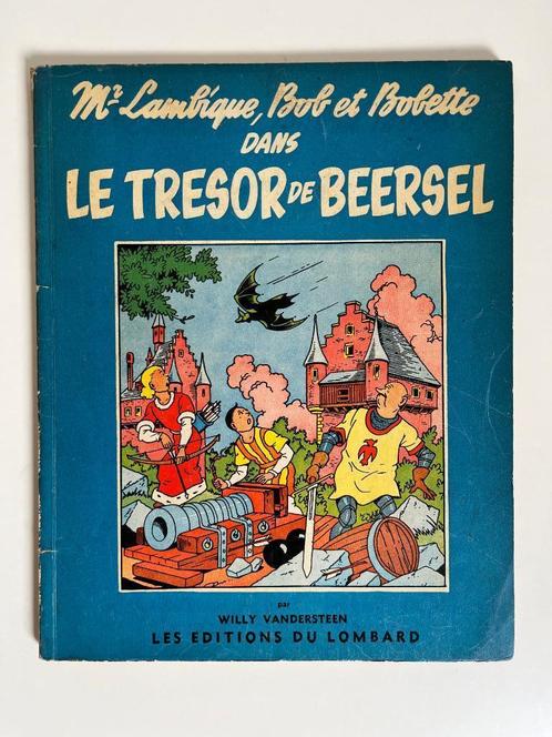 Bob et Bobette - Le Trésor de Beersel - Coll. Lombard 1955, Boeken, Stripverhalen, Verzenden