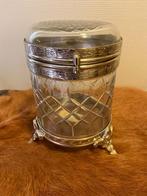 Glazen pot met deksel, Antiek en Kunst, Ophalen