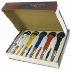 Set van vijf gekleurde dynamische microfoons 123-T, Enlèvement ou Envoi, Neuf, Autres types