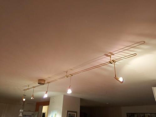 Spotloothelling van 7,5 meter inclusief spots, Huis en Inrichting, Lampen | Plafondlampen, Gebruikt, Ophalen