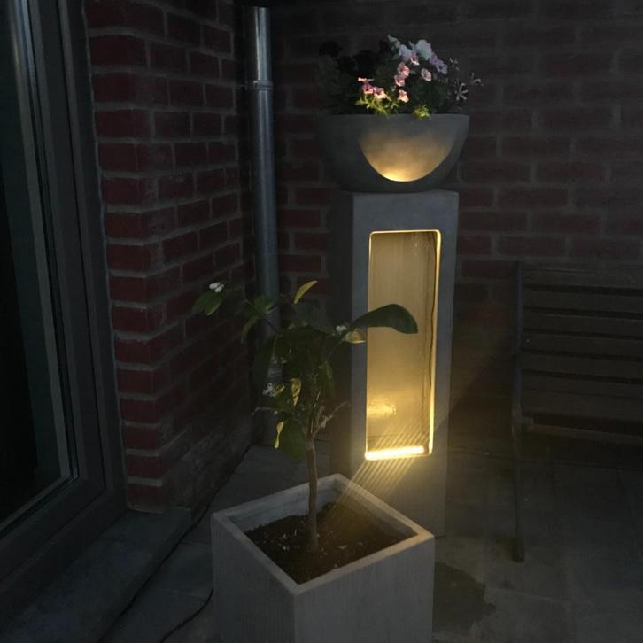 Fontaine Déco Jardin ou Intérieur en béton, Jardin & Terrasse, Accessoires mobilier de jardin, Utilisé, Enlèvement