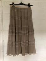 Licht kakikleurige lange rok, Terre Bleue, 38, Kleding | Dames, Maat 38/40 (M), Terre Bleue, Ophalen of Verzenden, Zo goed als nieuw