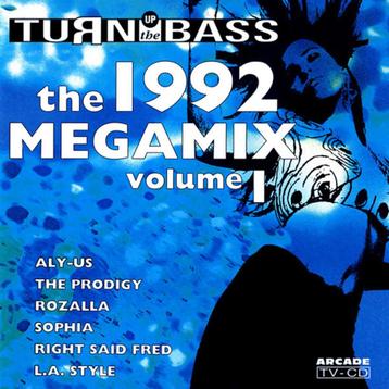 776 - TURN UP THE BASS - THE 1992 MEGAMIX VOL.1 - NIEUW, Envoi, Neuf, dans son emballage, Techno ou Trance