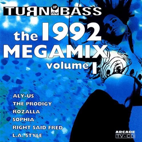 776 - TURN UP THE BASS - THE 1992 MEGAMIX VOL.1 - NIEUW, Cd's en Dvd's, Cd's | Dance en House, Nieuw in verpakking, Techno of Trance