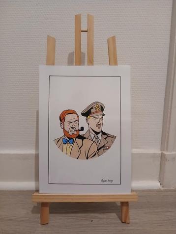Poster van Blake & Mortimer beschikbaar voor biedingen