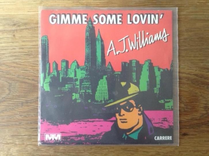 single a.j. williams, CD & DVD, Vinyles Singles, Single, Pop, 7 pouces, Enlèvement ou Envoi