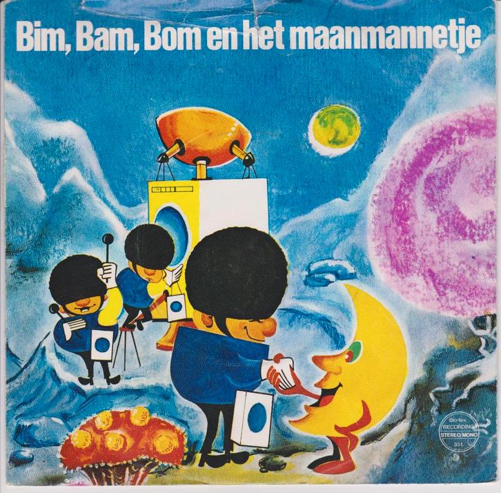 VINYL 33T - BIM BAM BOM (1970), Cd's en Dvd's, Vinyl Singles, Gebruikt, Single, Kinderen en Jeugd, 7 inch, Ophalen of Verzenden