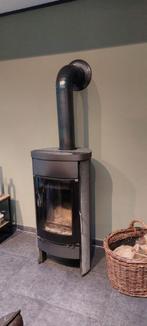 Speksteen houtkachel 9 KW ( Barbas ), Ophalen, Gebruikt, Houtkachel, Vrijstaand