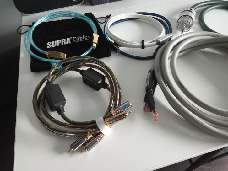 Lot de câbles audio, Audio, Tv en Foto, Audiokabels en Televisiekabels, Gebruikt, Minder dan 2 meter, Ophalen