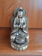 Quan Yin met achterblad wierookbrander Tibet, Antiek en Kunst, Ophalen of Verzenden