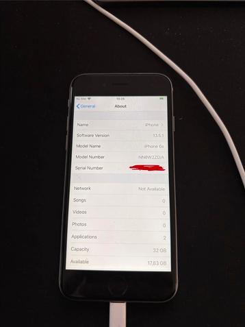iPhone 6S 32GB grijs beschikbaar voor biedingen