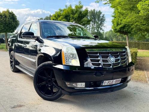 Cadillac escalade EXT, Auto's, Cadillac, Particulier, Escalade, LPG, Euro 4, 5 deurs, Automaat, Zwart, Beige, Leder, Ophalen