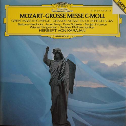 Grosse Messe c-moll / Mozart - Berliner Phil / Karajan - DDD, Cd's en Dvd's, Cd's | Klassiek, Zo goed als nieuw, Vocaal, Ophalen of Verzenden