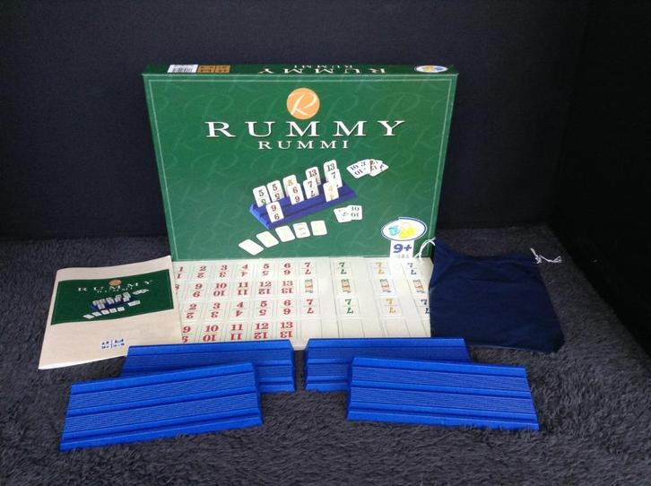 STOPZETTING VERZAMELING Rummy Rummi, Hobby en Vrije tijd, Gezelschapsspellen | Bordspellen, Gebruikt, Ophalen of Verzenden
