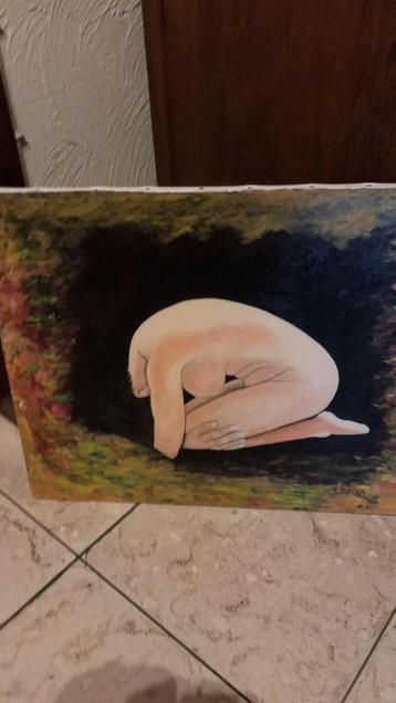 schilderij op canvas {60 x 50 cm}, Antiek en Kunst, Kunst | Schilderijen | Modern, Ophalen