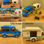 LEGO CITY busje + caravan, Kinderen en Baby's, Speelgoed | Playmobil, Ophalen, Zo goed als nieuw