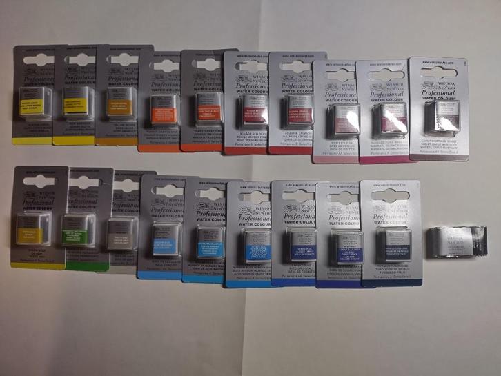 Winsor & Newton Aquarelset, Hobby en Vrije tijd, Schilderen, Nieuw, Waterverf, Ophalen of Verzenden