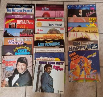 lot vinyl platen 27 LP beschikbaar voor biedingen