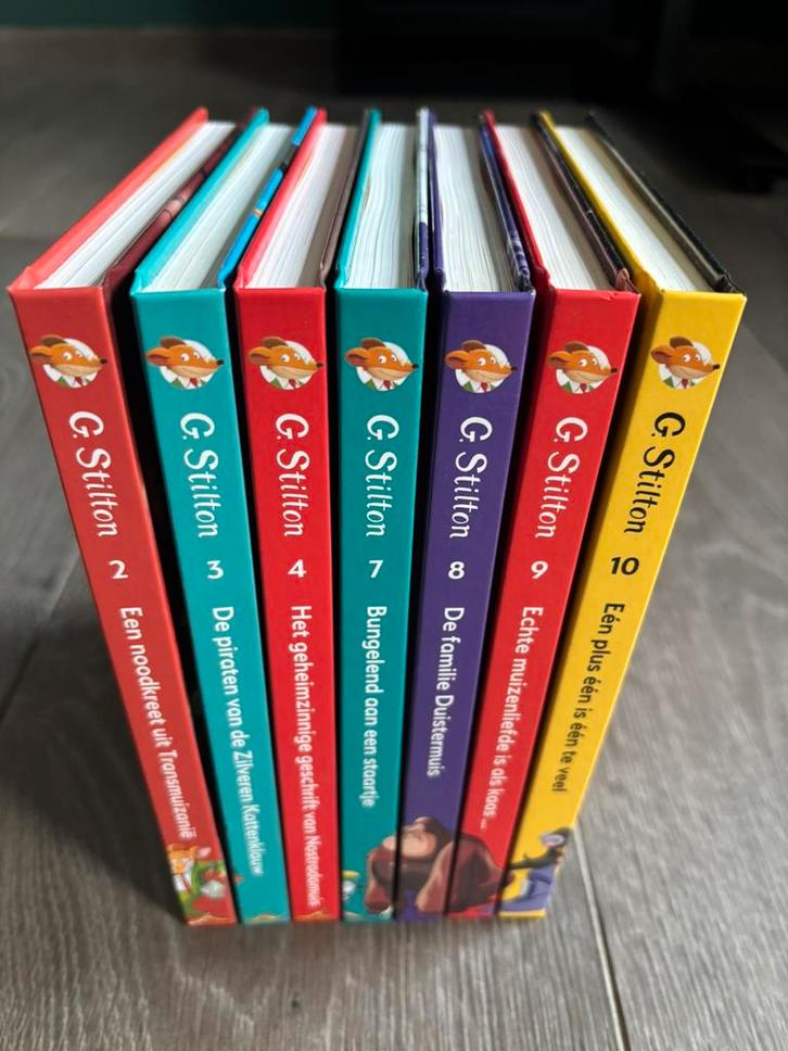 Geronimo Stilton boeken, Boeken, Kinderboeken | Jeugd | onder 10 jaar, Zo goed als nieuw, Ophalen