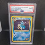 Misty's Seadra Holo Prerelease Gym Heroes PSA 8, Ophalen of Verzenden, Zo goed als nieuw