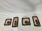 Ruscha vintage jaren 60 keramische fat lave wandtegels set, Ophalen of Verzenden, Gebruikt
