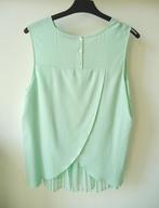 Prachtige blouse zonder mouwen, Kleding | Dames, Ophalen of Verzenden, Zo goed als nieuw, Maat 46/48 (XL) of groter