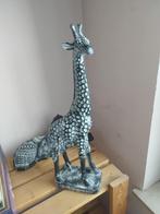 grote giraf van hars, Ophalen of Verzenden, Zo goed als nieuw, Wild dier, Beeldje of Figuurtje