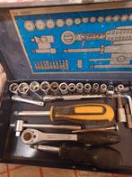 Dopsleutels compleet in koffer van 4tot13 met torx plat ster, Ophalen of Verzenden