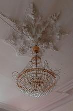 Kristallen kroonluchter, Huis en Inrichting, Ophalen, Gebruikt, Vintage, antiek