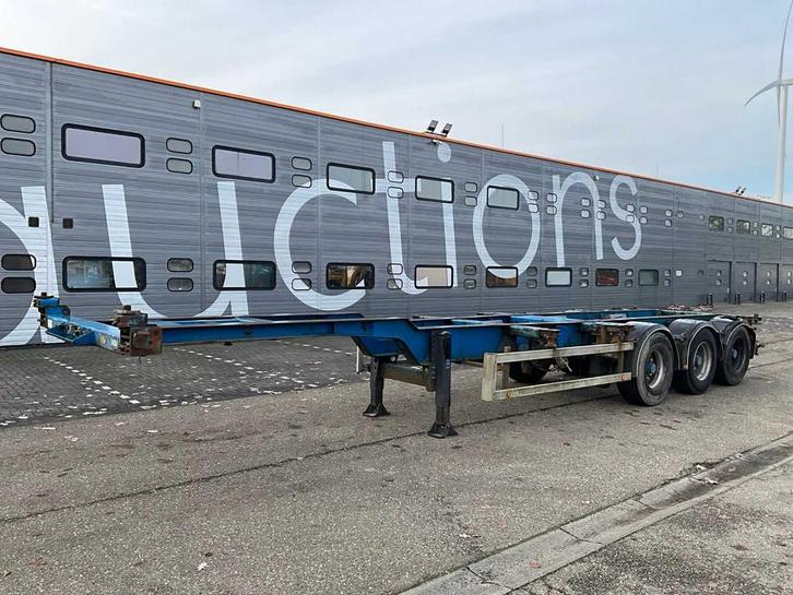 2001 Hrd NT CON Container Chassis LJZ-12-X, Auto's, Vrachtwagens, Bedrijf, Aanhangers en Opleggers, Overige brandstoffen