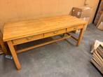 Tafel met 3 schuiven, Huis en Inrichting, Tafels | Salontafels, Ophalen, Gebruikt, 50 tot 100 cm, Rechthoekig