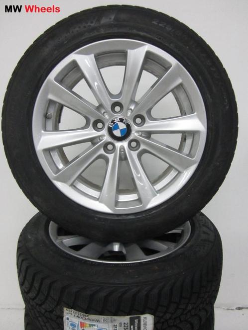 BMW 17 inch velgen 5 serie F10 F11 met nieuwe winterbanden, Autos : Pièces & Accessoires, Pneus & Jantes, Pneus et Jantes, Pneus hiver