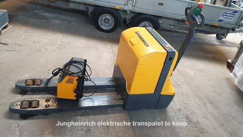 Elektische transpalet Jungheinrich 24 Volt - 7800 uren, Articles professionnels, Machines & Construction | Chariots élévateurs & Transport interne