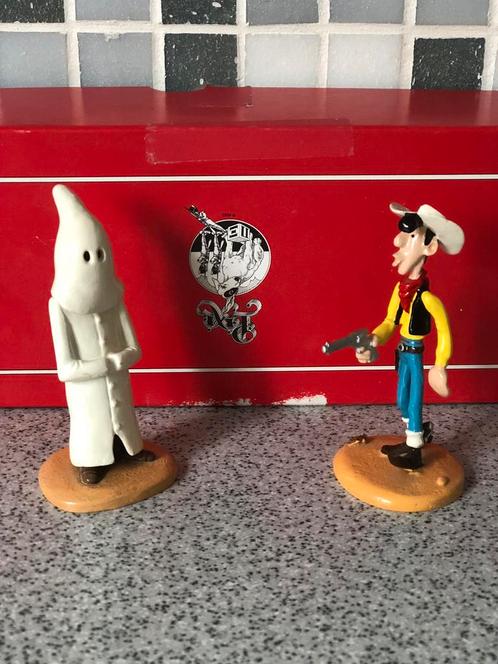 Lucky luke et le fantôme pixi Morris, Collections, Personnages de BD, Utilisé, Statue ou Figurine, Autres personnages, Enlèvement